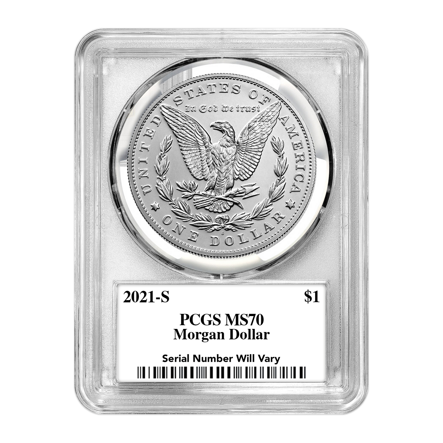 UltraBreaks Silver Dollar Legends: featuring 2024 Morgan or Peace Dollar PCGS MS70 & Chase Coins