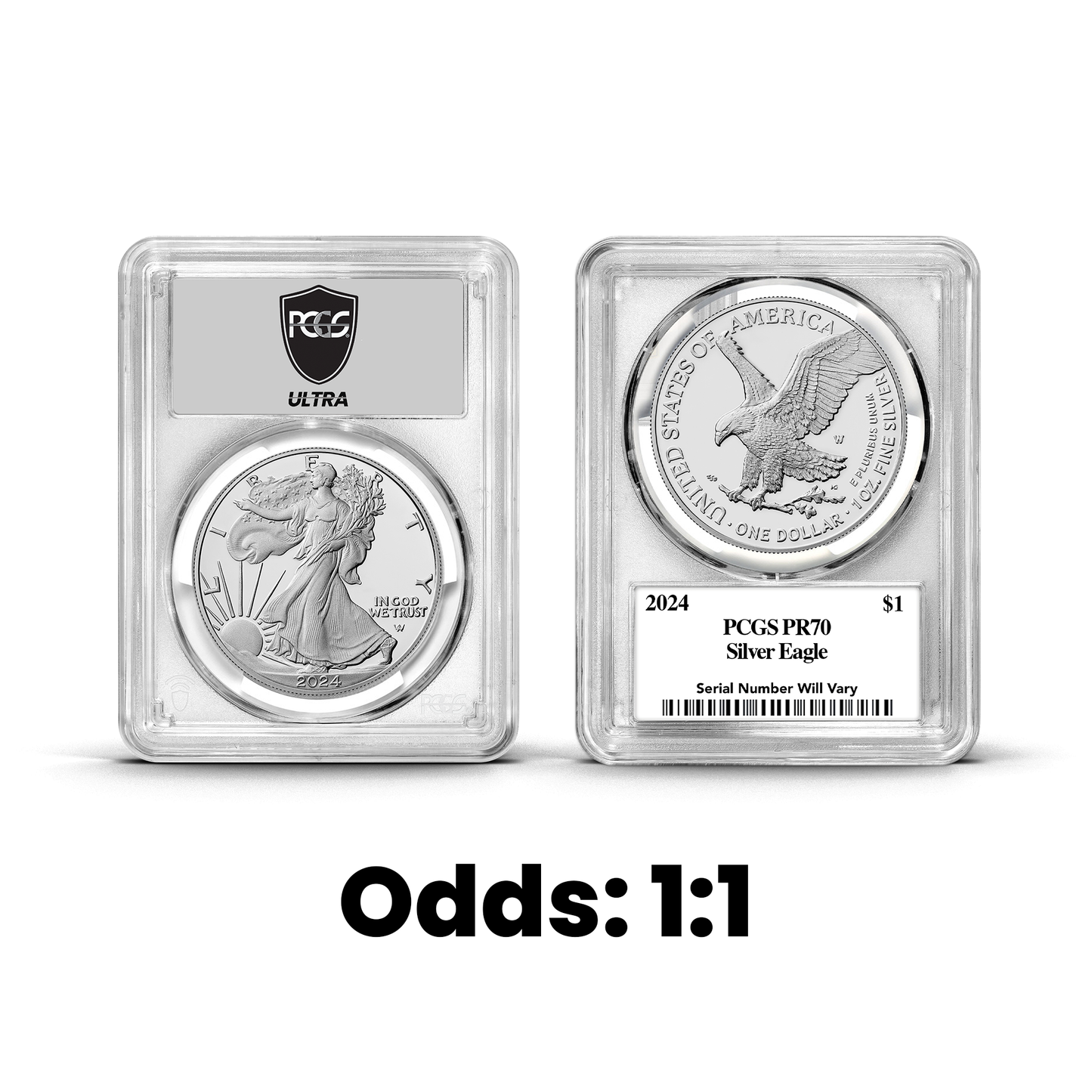 2024 Silver Eagle PCGS PR70 Back To The 80s UltraBreaks Pack