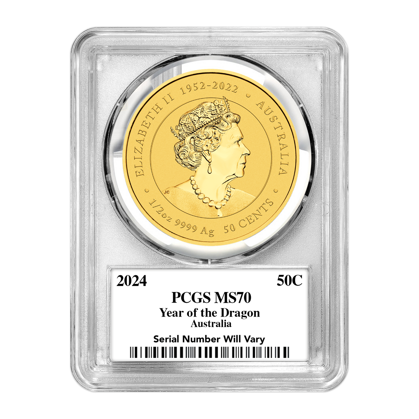 UltraBreaks Lunar Dragon: featuring 1/2 oz Silver & Gold Chase Coins