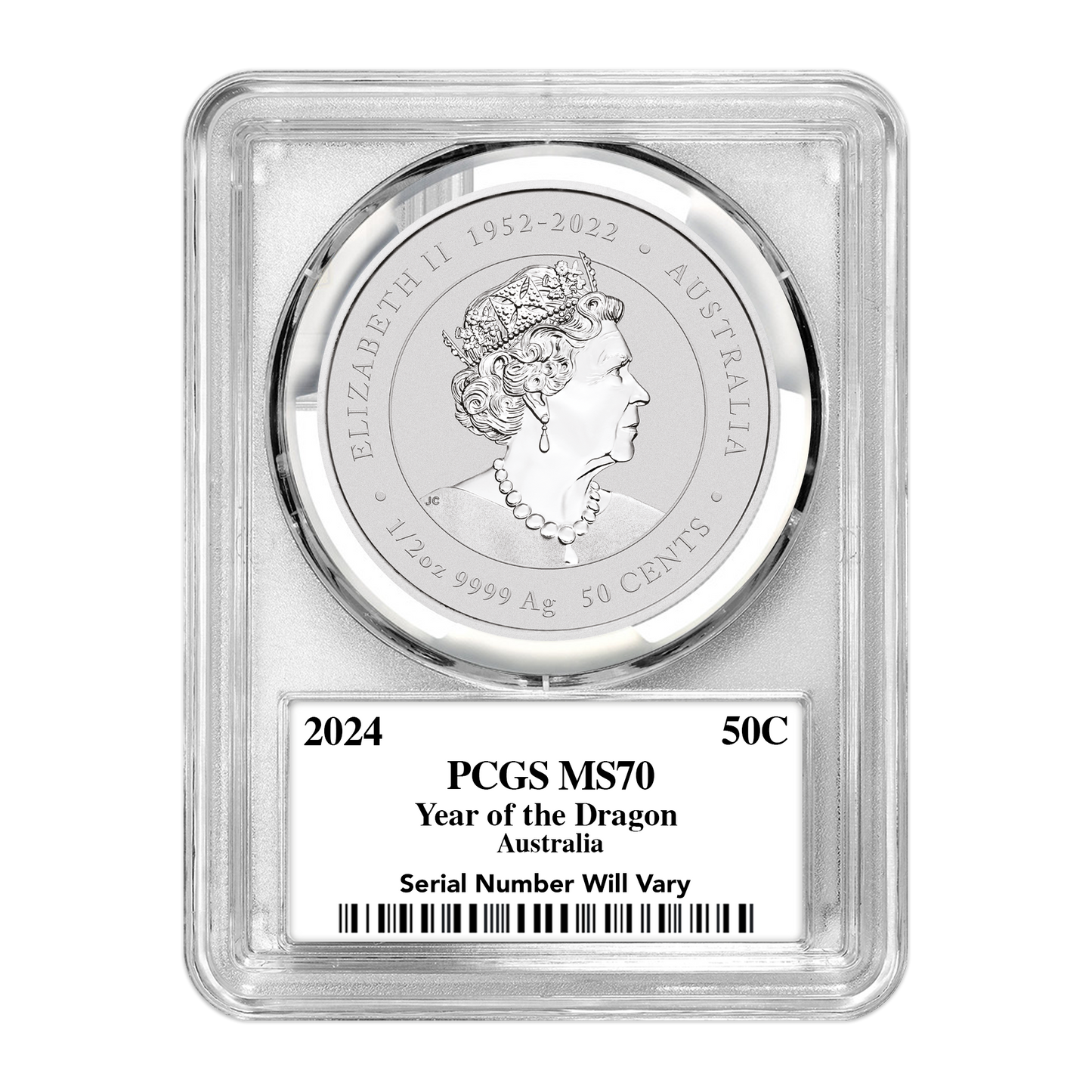 UltraBreaks Lunar Dragon: featuring 1/2 oz Silver & Gold Chase Coins