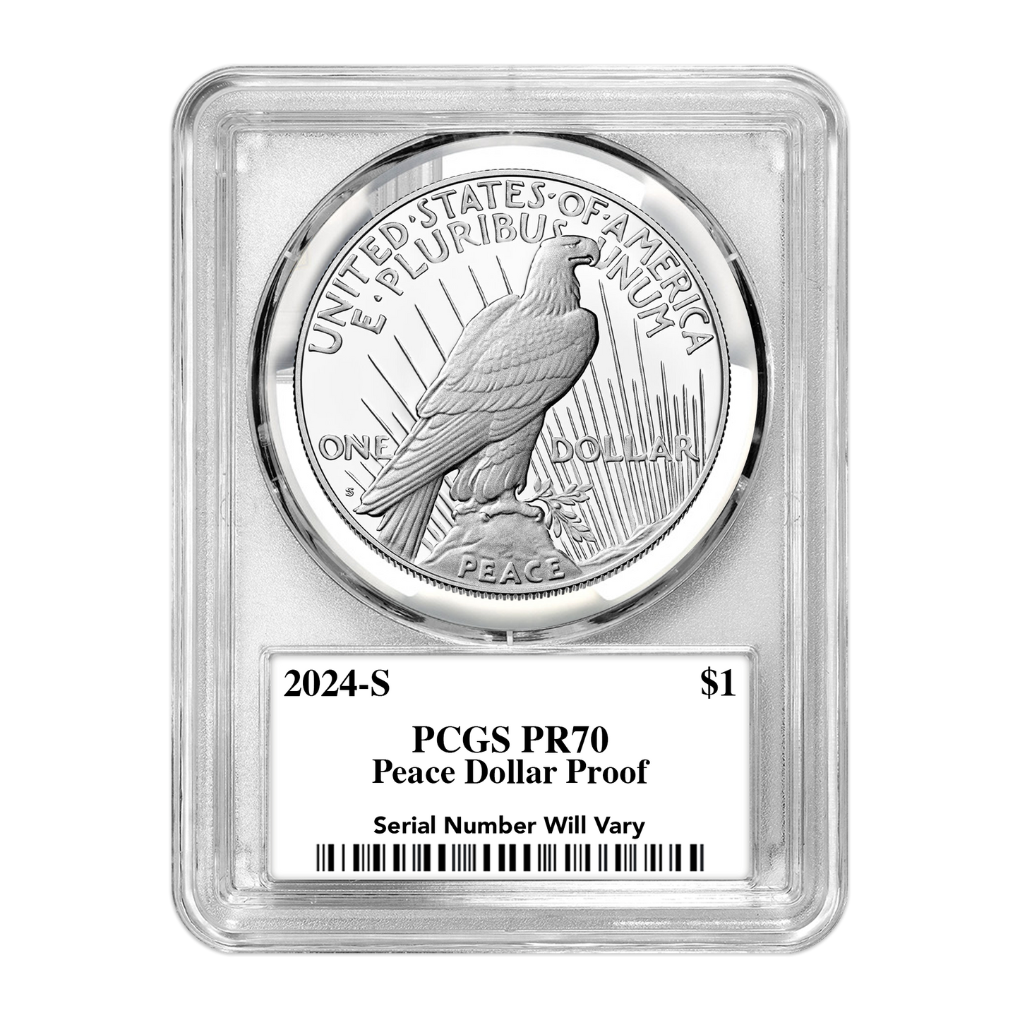 UltraBreaks Silver Dollar Legends II - Proof & Reverse Proof and Chase Coins