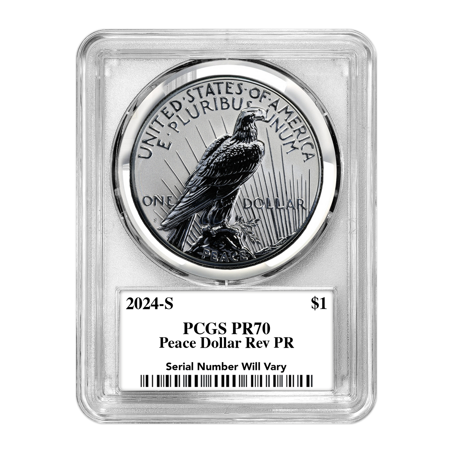 UltraBreaks Silver Dollar Legends II - Proof & Reverse Proof and Chase Coins
