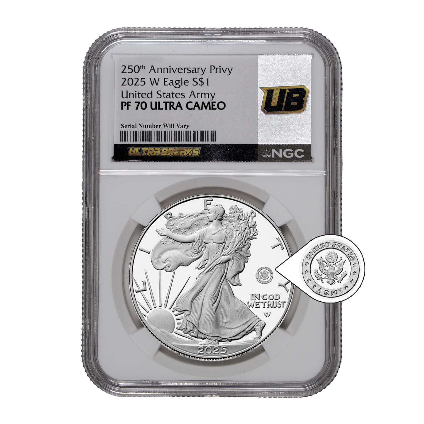 UltraBreaks Privy Power Elite: Silver Eagle Special Edition
