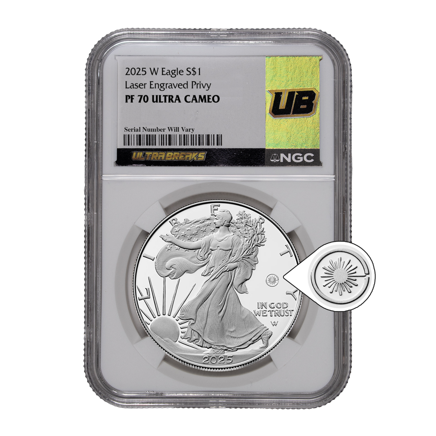 UltraBreaks Privy Power Elite: Silver Eagle Special Edition