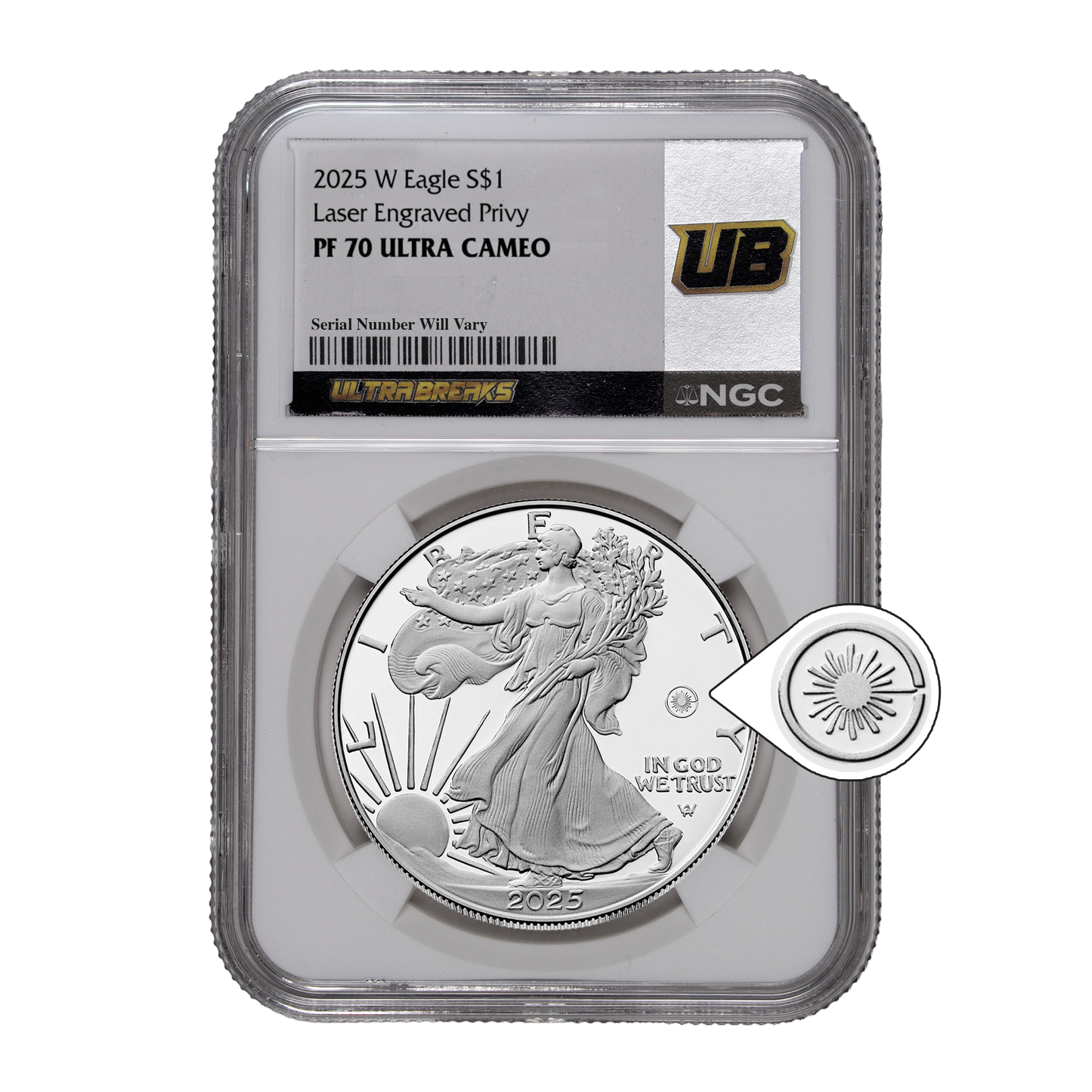 UltraBreaks Privy Power Elite: Silver Eagle Special Edition