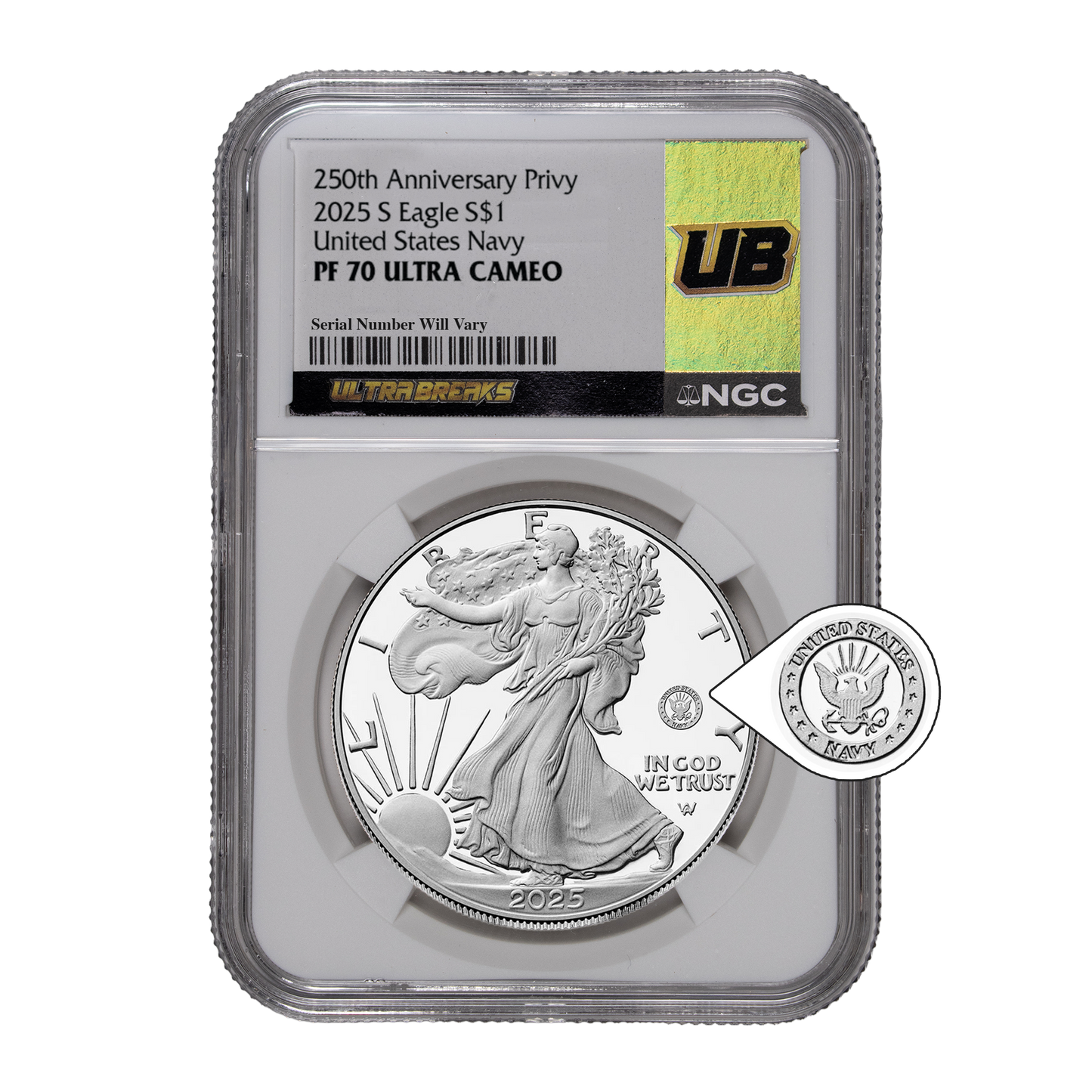 UltraBreaks Privy Power Elite: Silver Eagle Special Edition