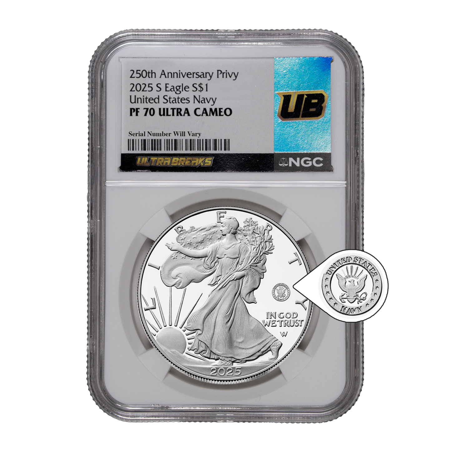 UltraBreaks Privy Power Elite: Silver Eagle Special Edition