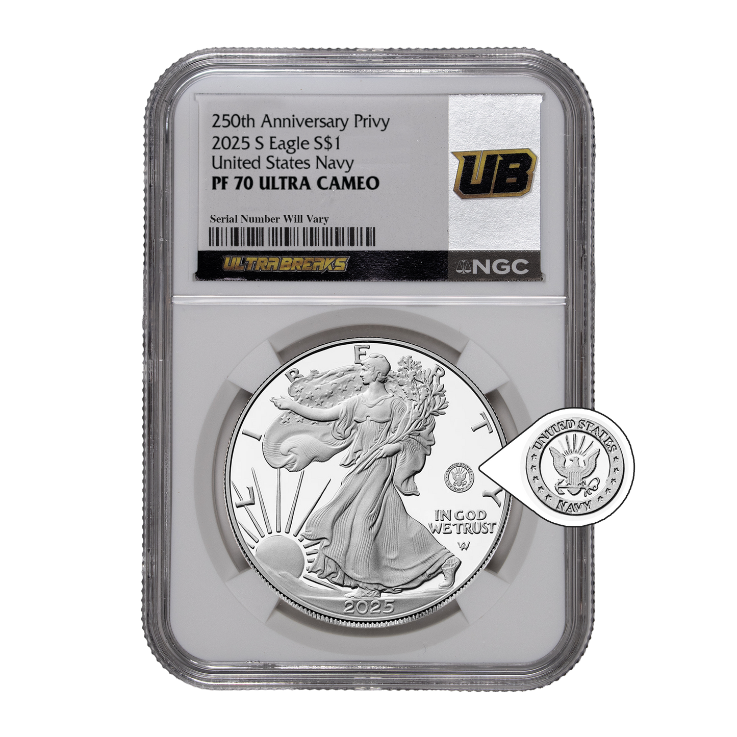 UltraBreaks Privy Power Elite: Silver Eagle Special Edition