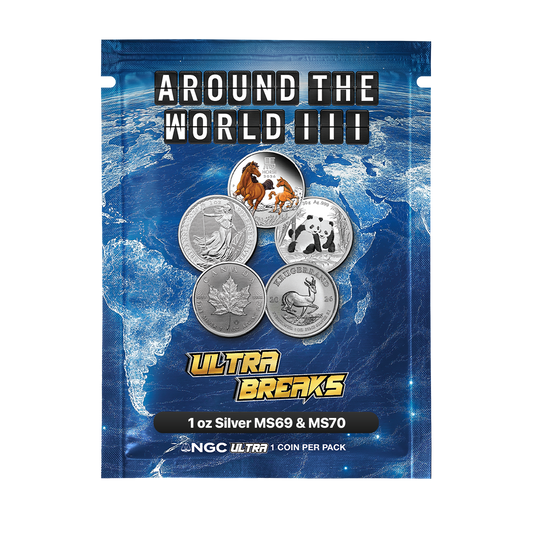UltraBreaks Around the World III: NGC Graded Global 1oz Silver Packs