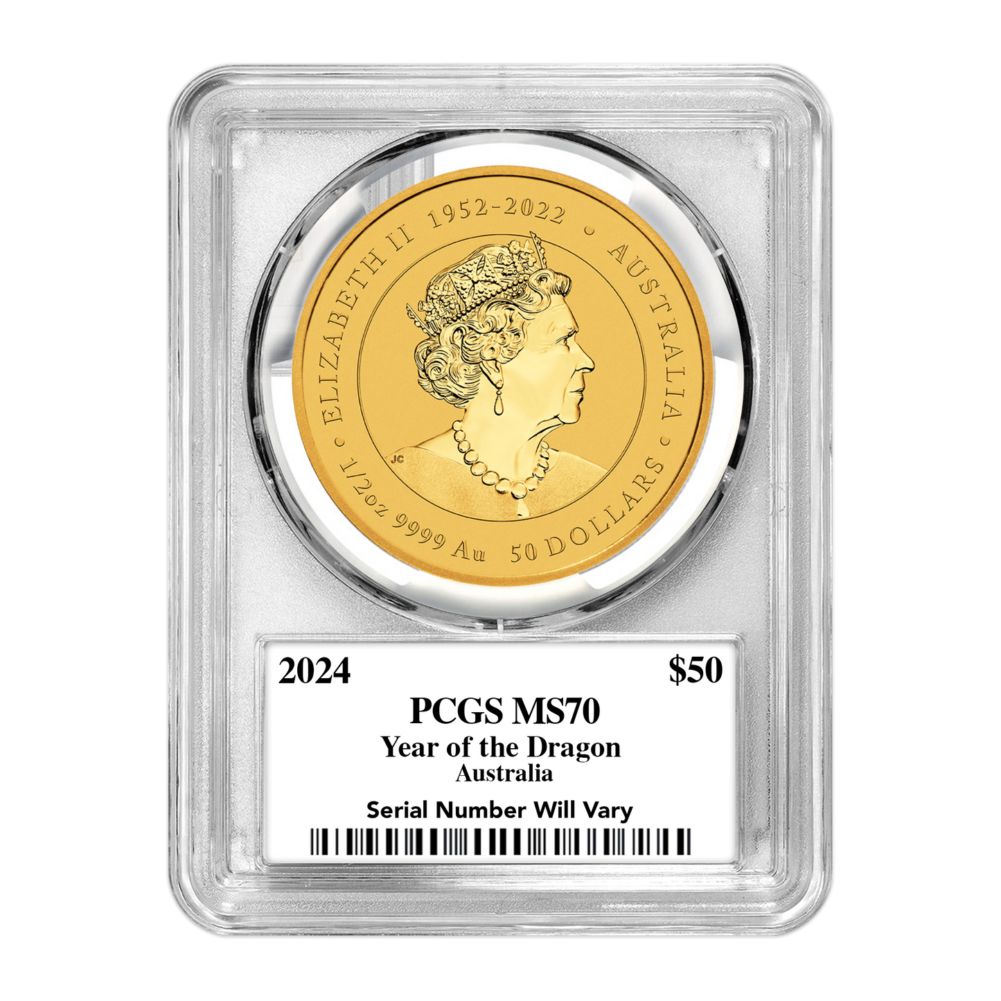 UltraBreaks Lunar Dragon: featuring 1/2 oz Silver & Gold Chase Coins