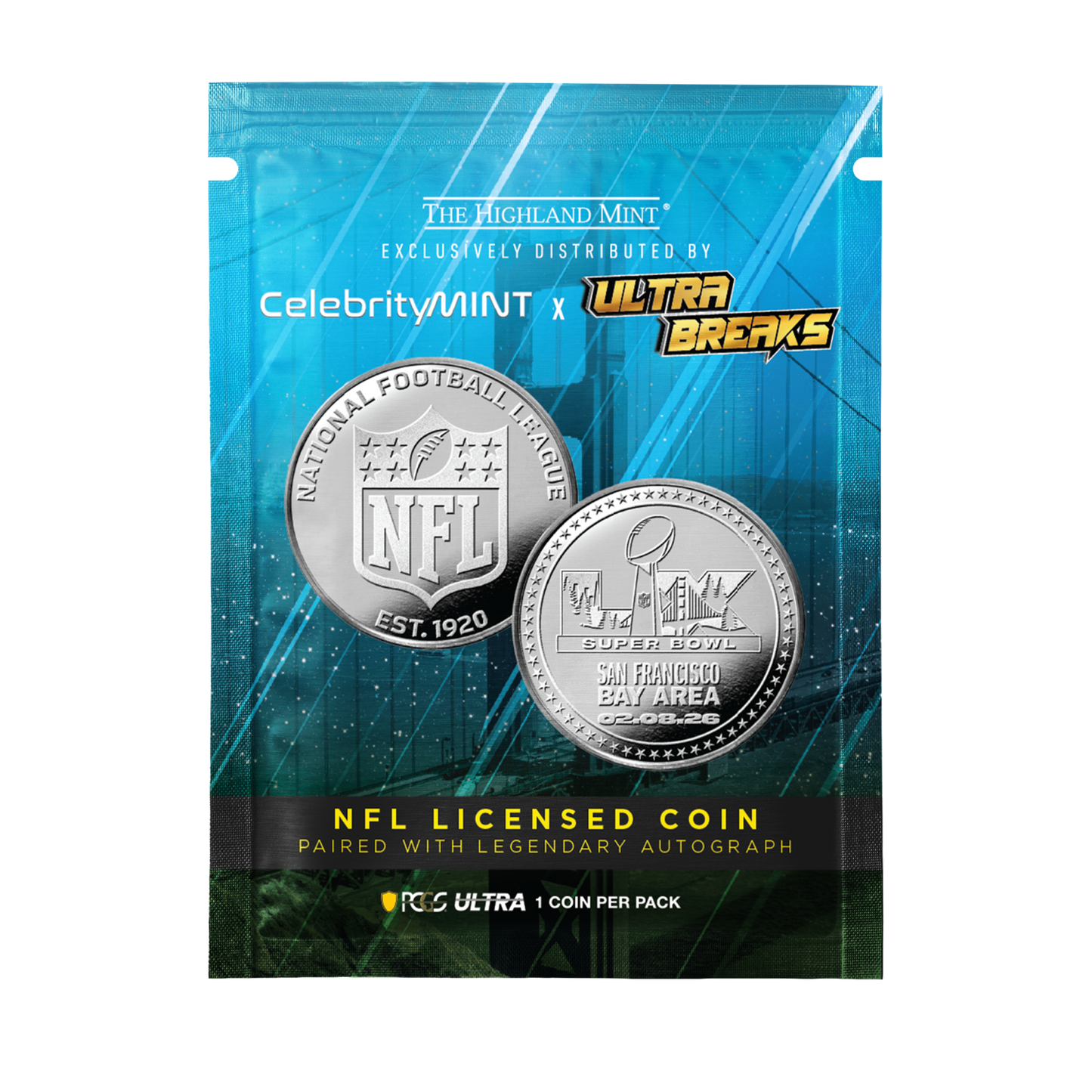 UltraBreaks x Celebrity Mint: NFL Super Bowl Series