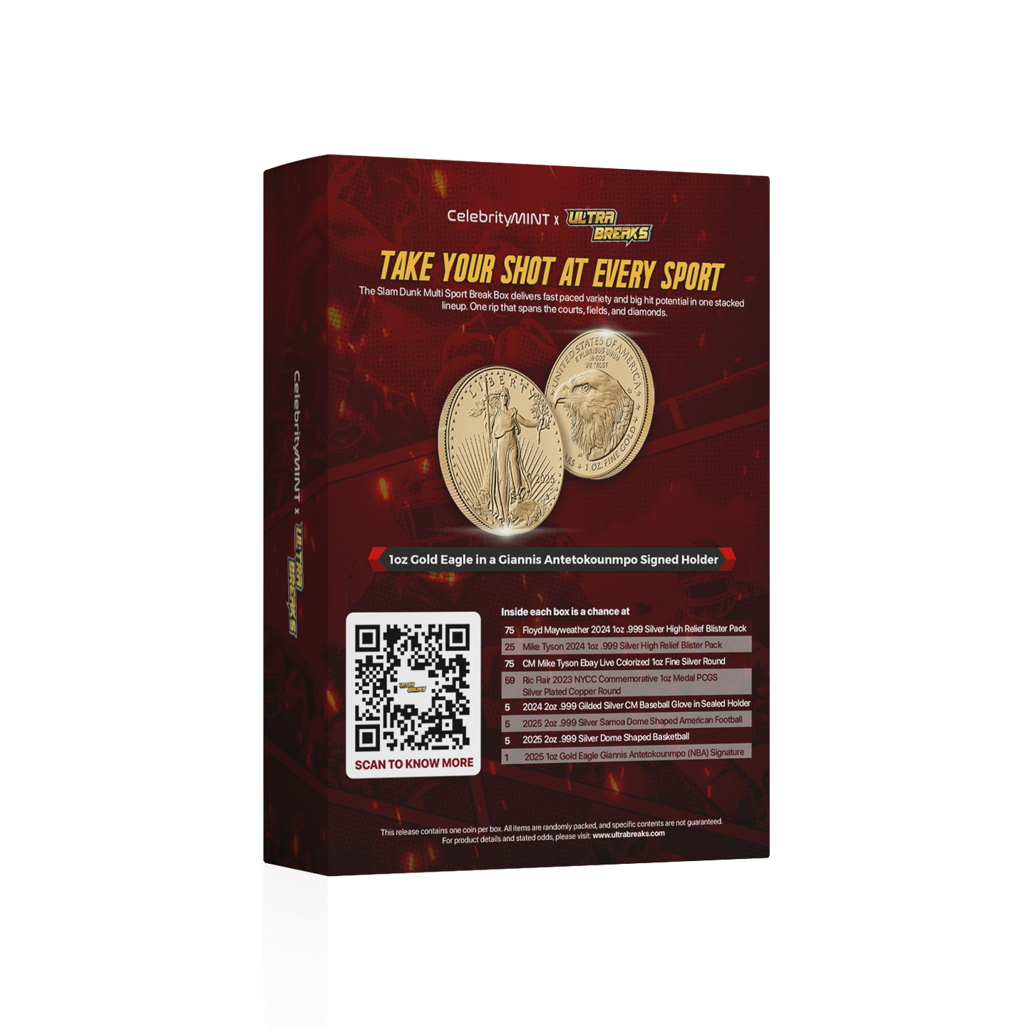 UltraBreaks x Celebrity Mint: Slam Dunk Multi Sport Break Box