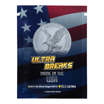 2023 Silver Eagle MS70 & Gold Chase Coins - UltraBreaks Made in the USA