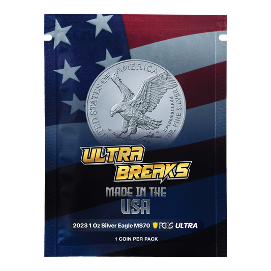 2023 Silver Eagle MS70 & Gold Chase Coins - UltraBreaks Made in the USA