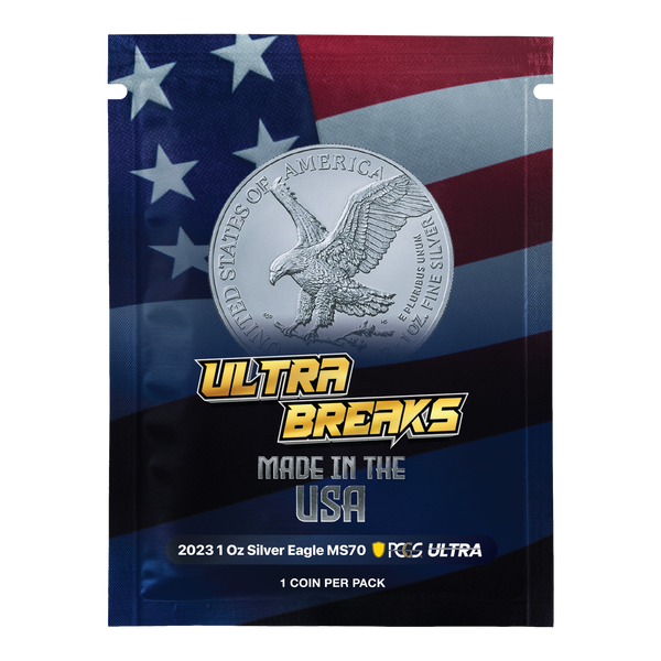 2023 Silver Eagle MS70 & Gold Chase Coins - UltraBreaks Made in the USA