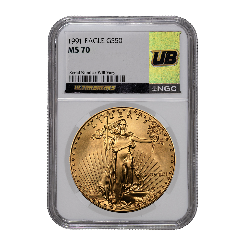 UltraBreaks Saved By The 90s | NGC MS70 Silver Eagles & 90s Gold