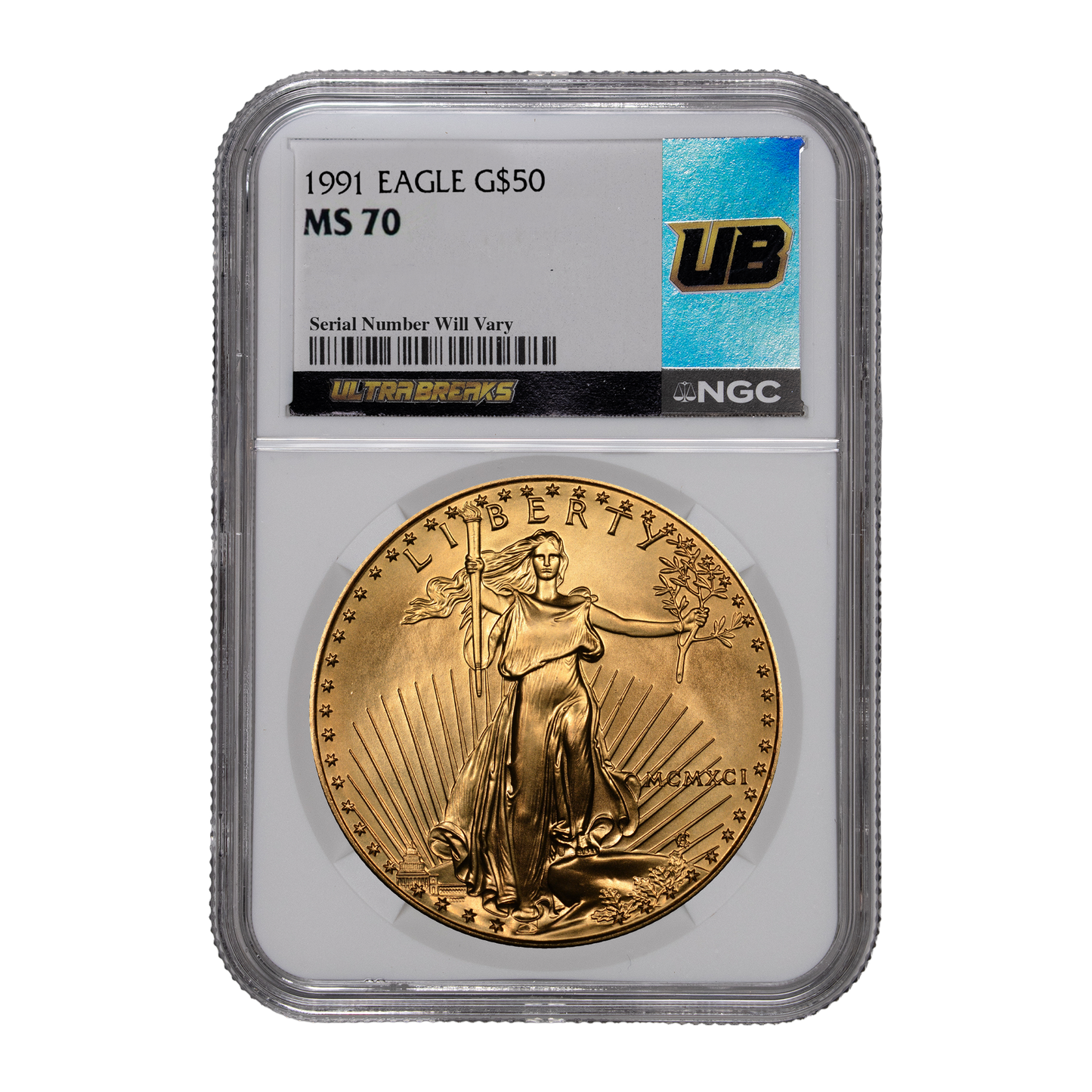 UltraBreaks Saved by the 90s Silver Eagle NGC Certified
