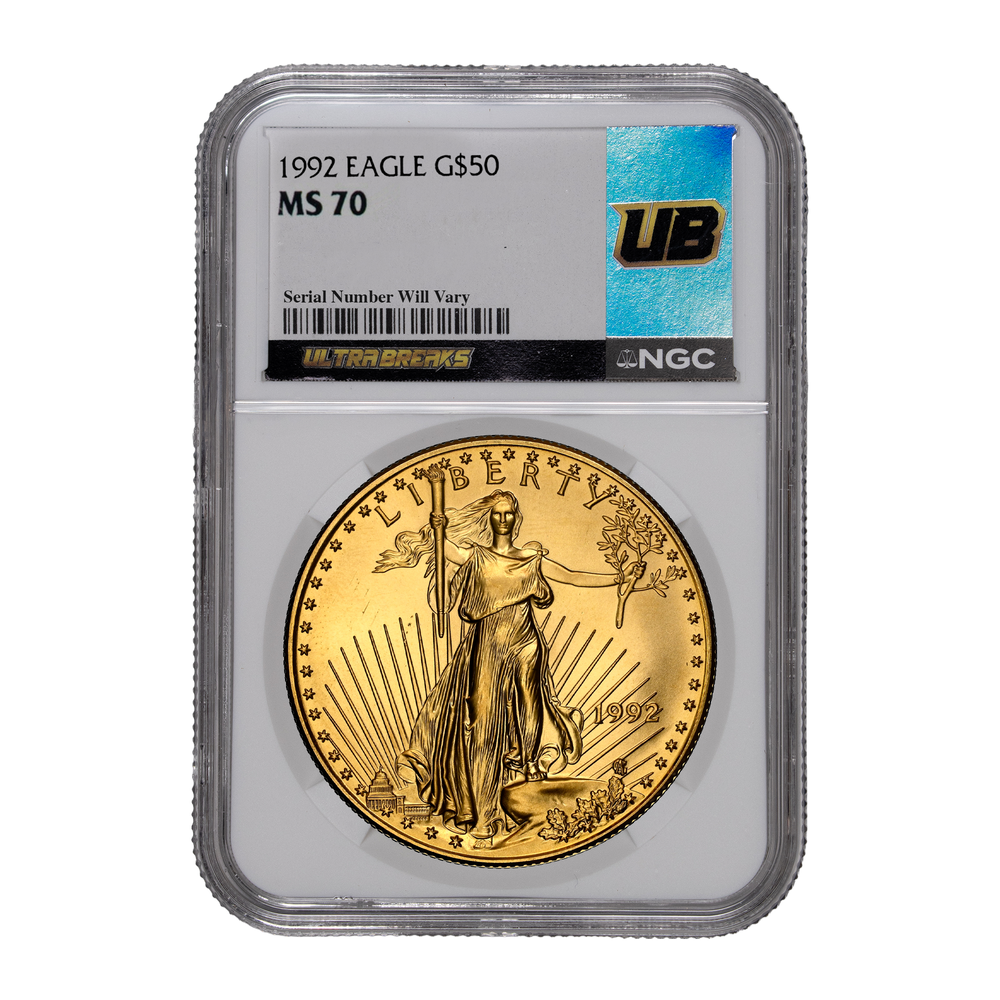UltraBreaks Saved By The 90s | NGC MS70 Silver Eagles & 90s Gold