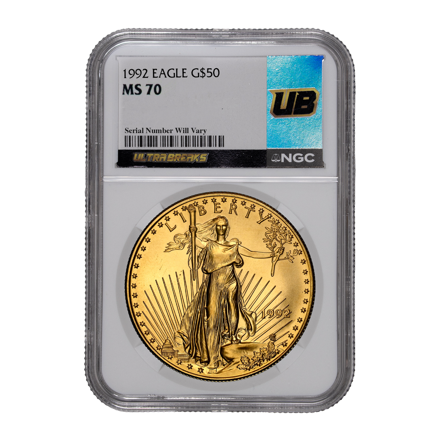 UltraBreaks Saved by the 90s Silver Eagle NGC Certified