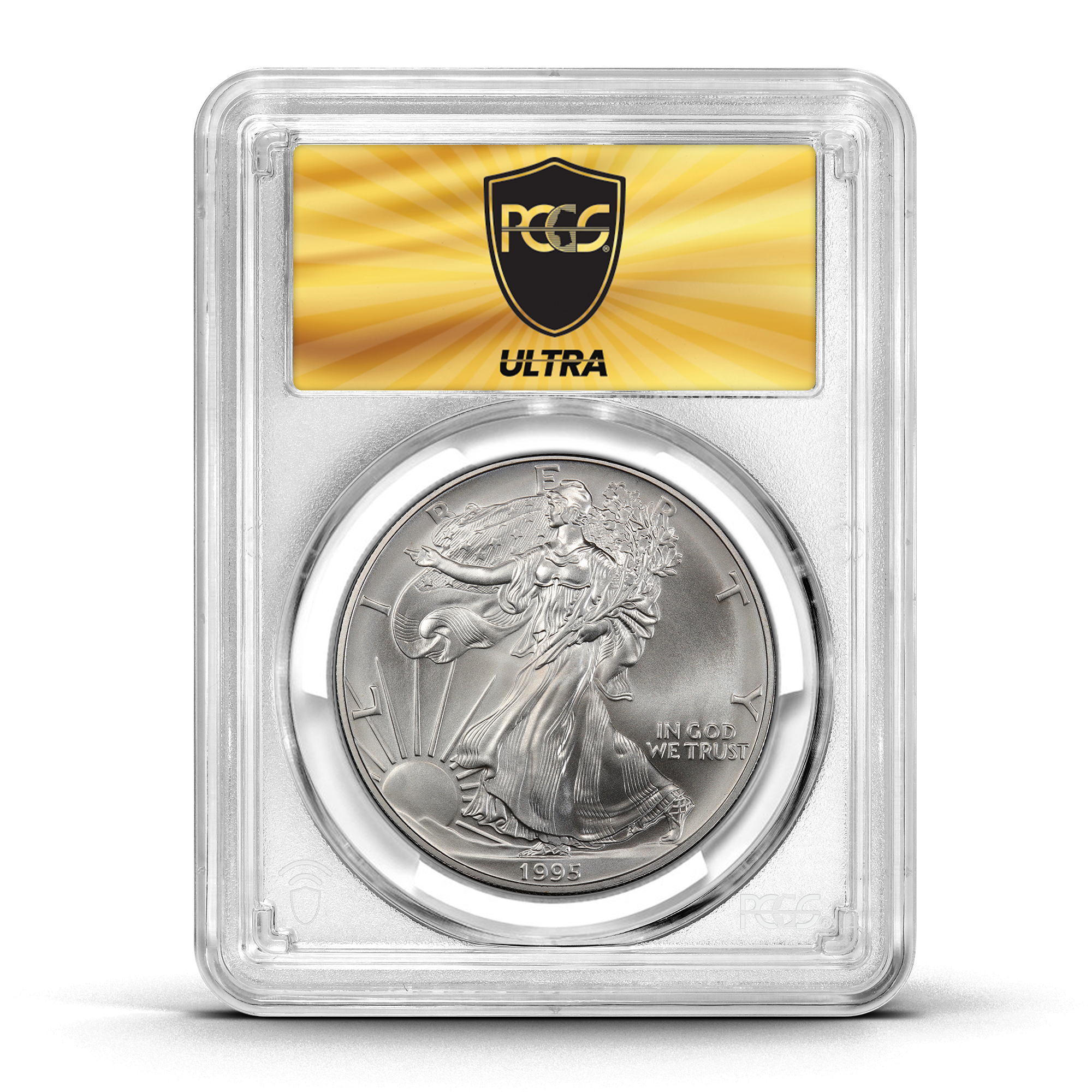 1995_Silver_Eagle_PCGS_MS69_Ob