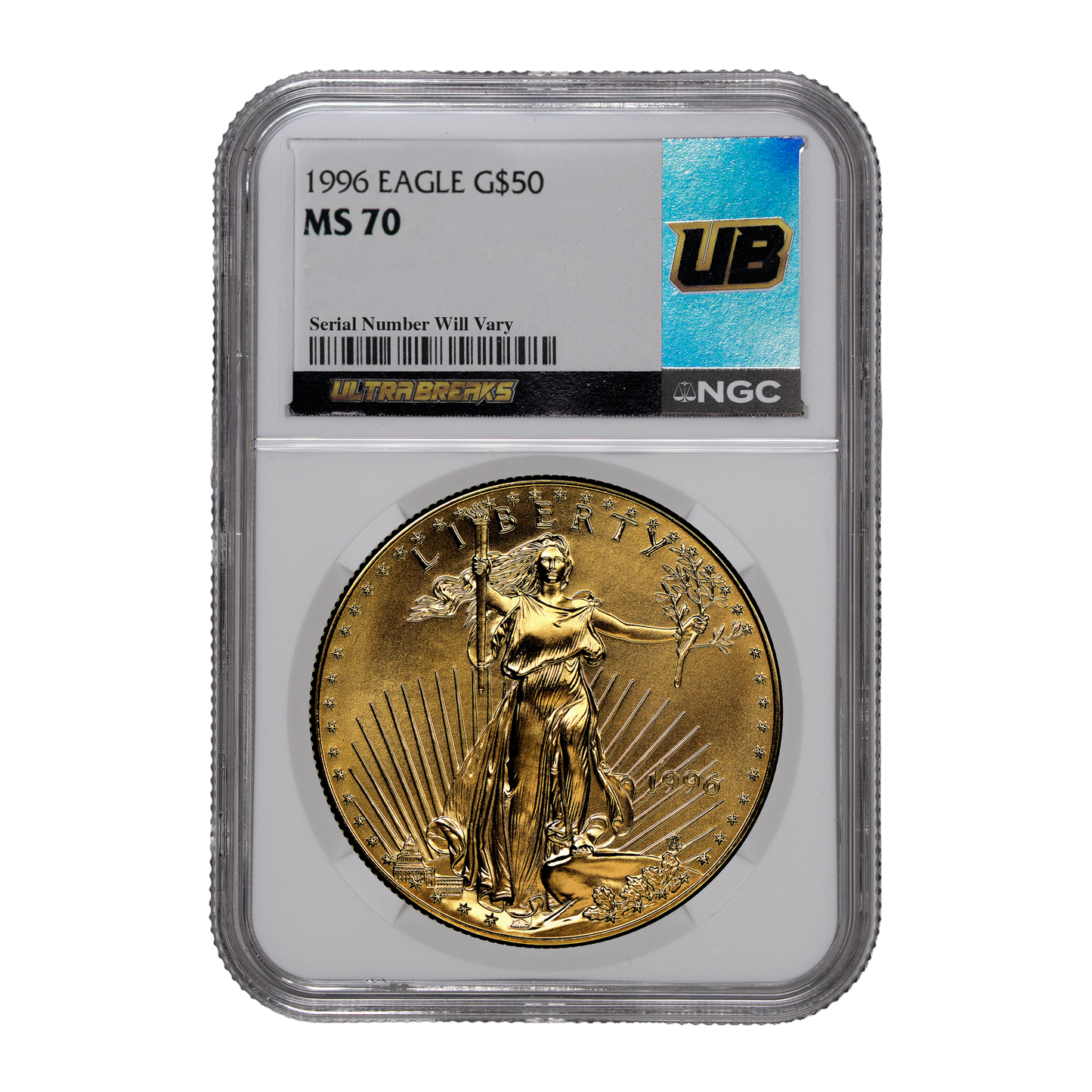 UltraBreaks Saved by the 90s Silver Eagle NGC Certified