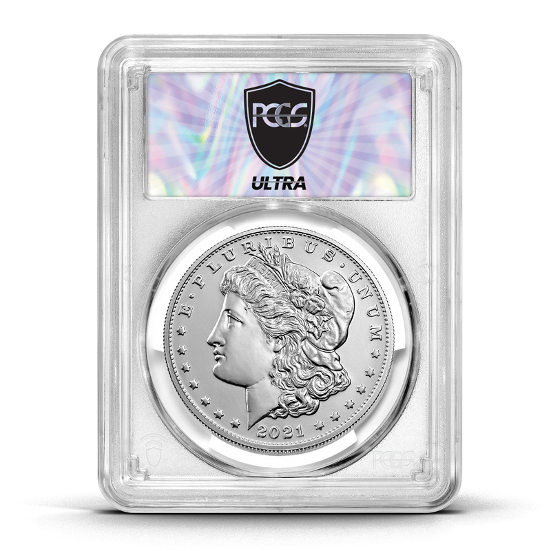 UltraBreaks Silver Dollar Legends: featuring 2024 Morgan or Peace Dollar PCGS MS70 & Chase Coins