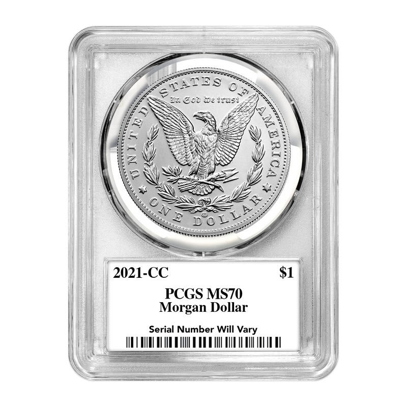 UltraBreaks Silver Dollar Legends: featuring 2024 Morgan or Peace Dollar PCGS MS70 & Chase Coins