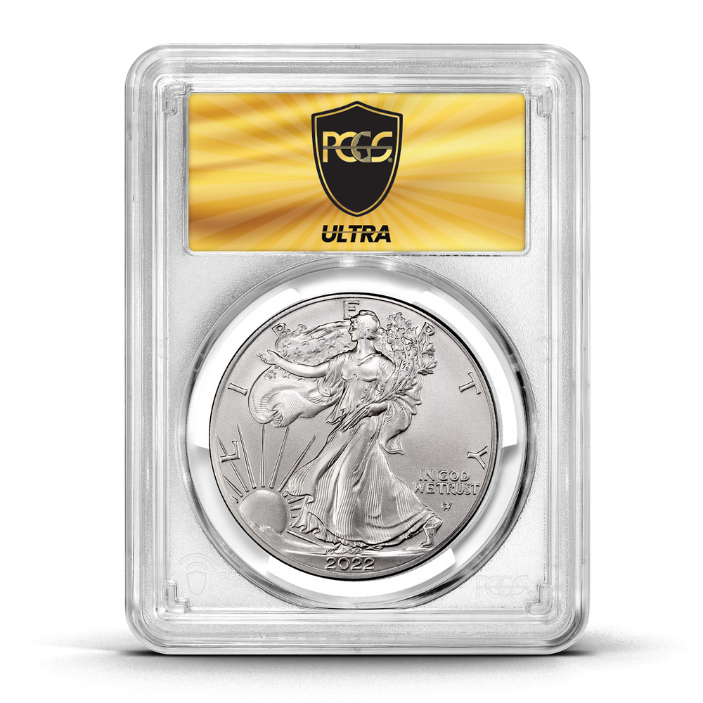 UltraBreaks Heatwave: featuring 1 oz Burnished Silver Eagle & Gold Cha