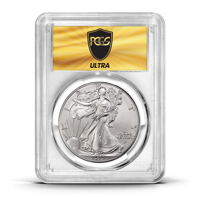 UltraBreaks Heatwave: featuring 1 oz Burnished Silver Eagle & Gold Chase Coins