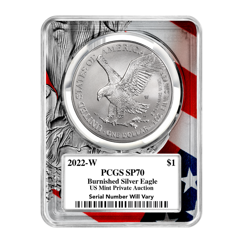UltraBreaks Heatwave: featuring 1 oz Burnished Silver Eagle & Gold Chase Coins