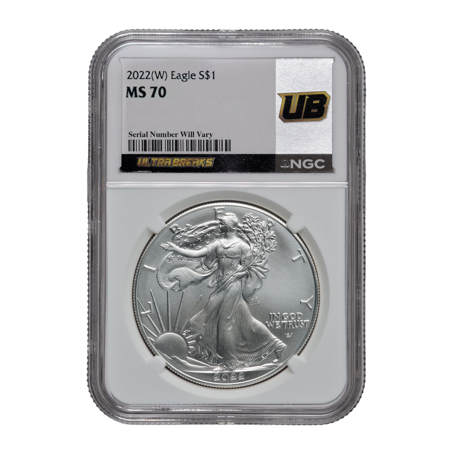 UltraBreaks Saved by the 90s Silver Eagle NGC Certified