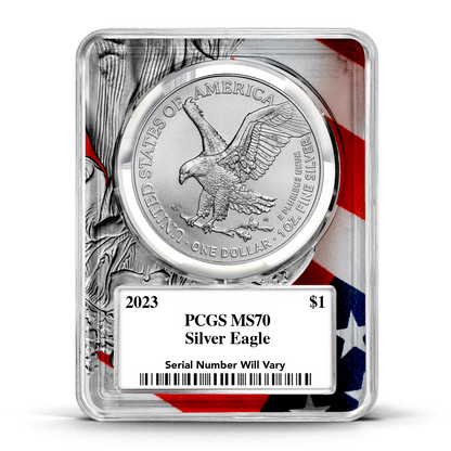 2023 Silver Eagle MS70 & Gold Chase Coins - UltraBreaks Made in the USA
