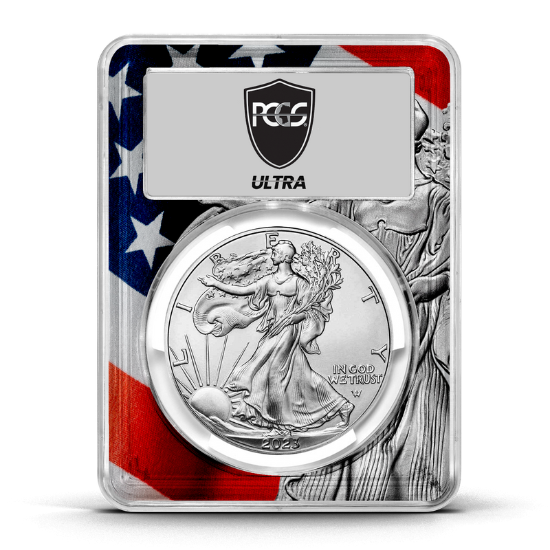 2023 Silver Eagle MS70 & Gold Chase Coins - UltraBreaks Made in the US