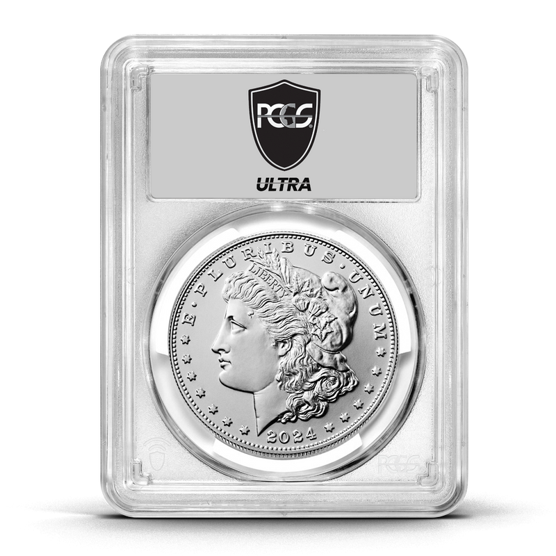 UltraBreaks Silver Dollar Legends: featuring 2024 Morgan or Peace Dollar PCGS MS70 & Chase Coins