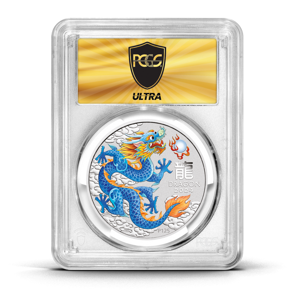 UltraBreaks Lunar Dragon: featuring 1/2 oz Silver & Gold Chase Coins