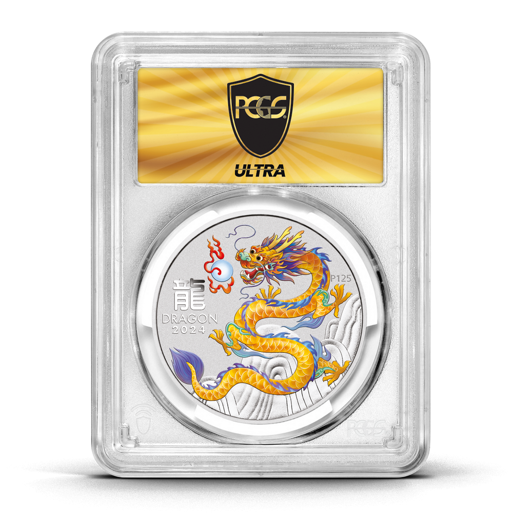 UltraBreaks Lunar Dragon: featuring 1/2 oz Silver & Gold Chase Coins