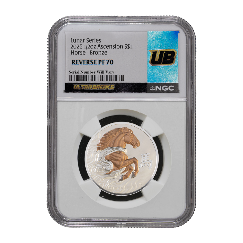 UltraBreaks Year of the Horse MS70 | Commonwealth Mint Exclusive