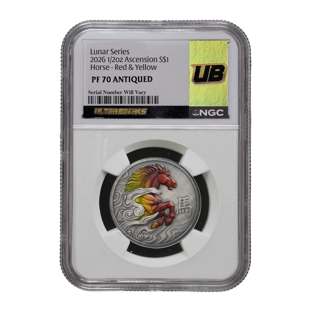 UltraBreaks Year of the Horse MS70 | Commonwealth Mint Exclusive