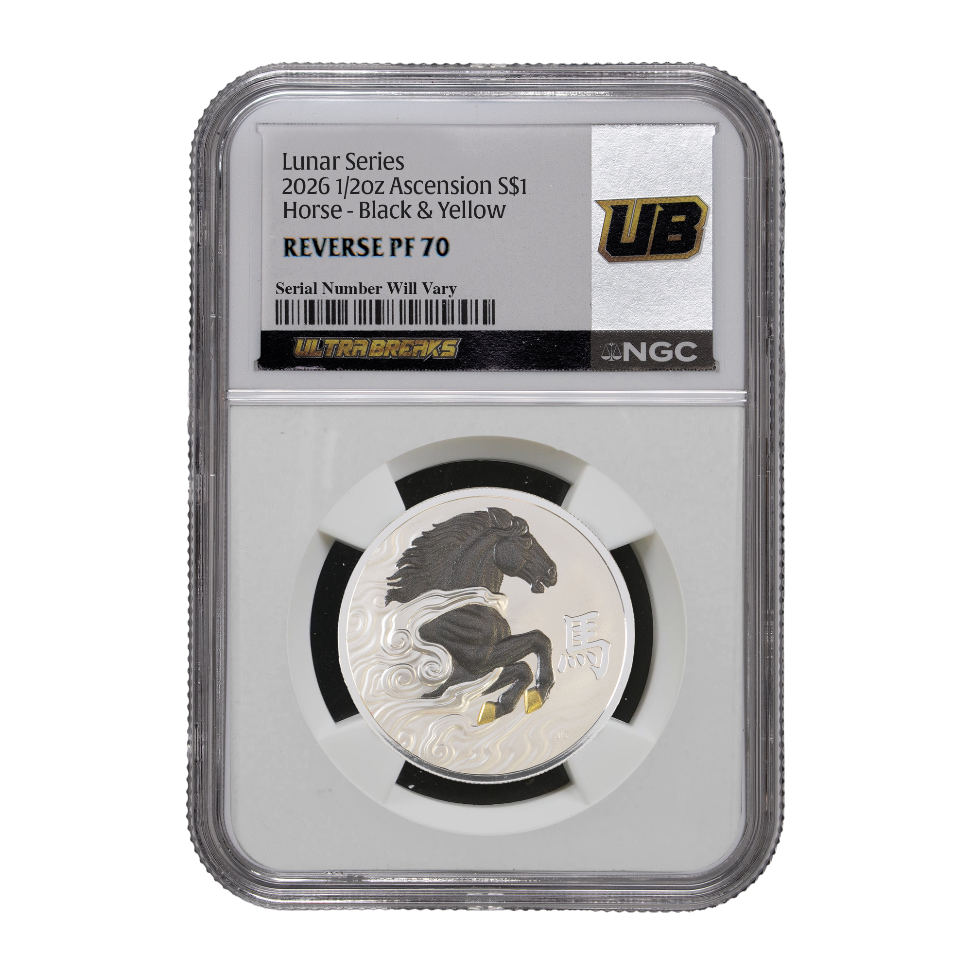UltraBreaks Year of the Horse MS70 | Commonwealth Mint Exclusive UltraBreaks Year of the Horse MS70 | Commonwealth Mint Exclusive