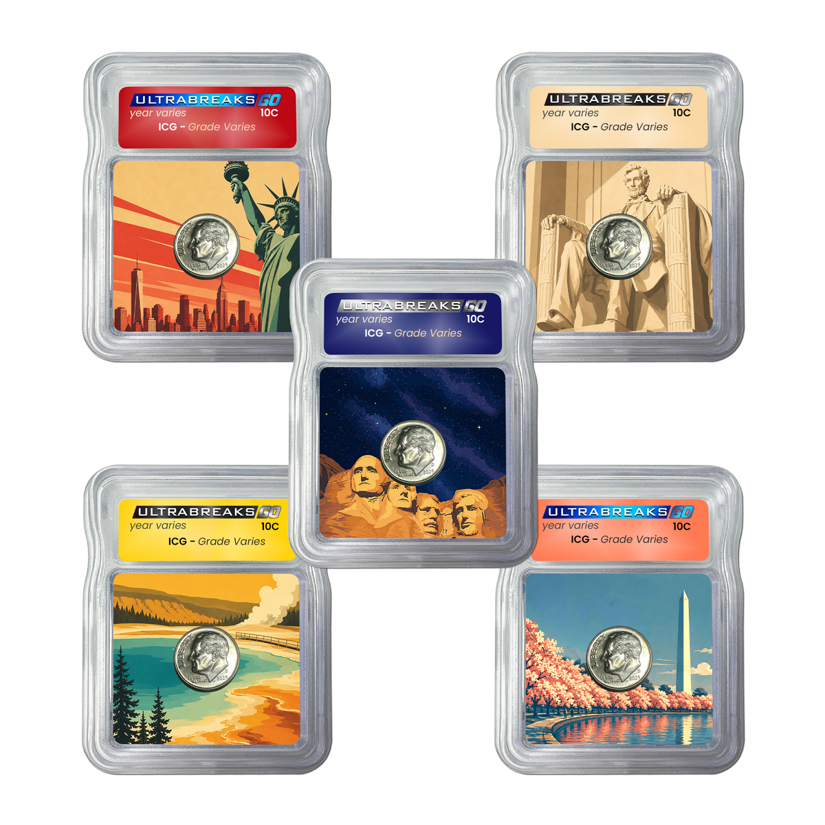 UltraBreaks Go: American Monuments