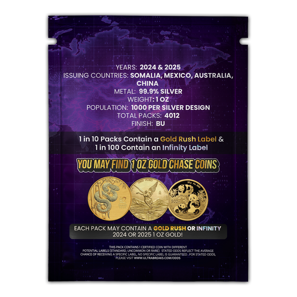 UltraBreaks Around the World II: featuring 1 oz Silver and Gold Chase