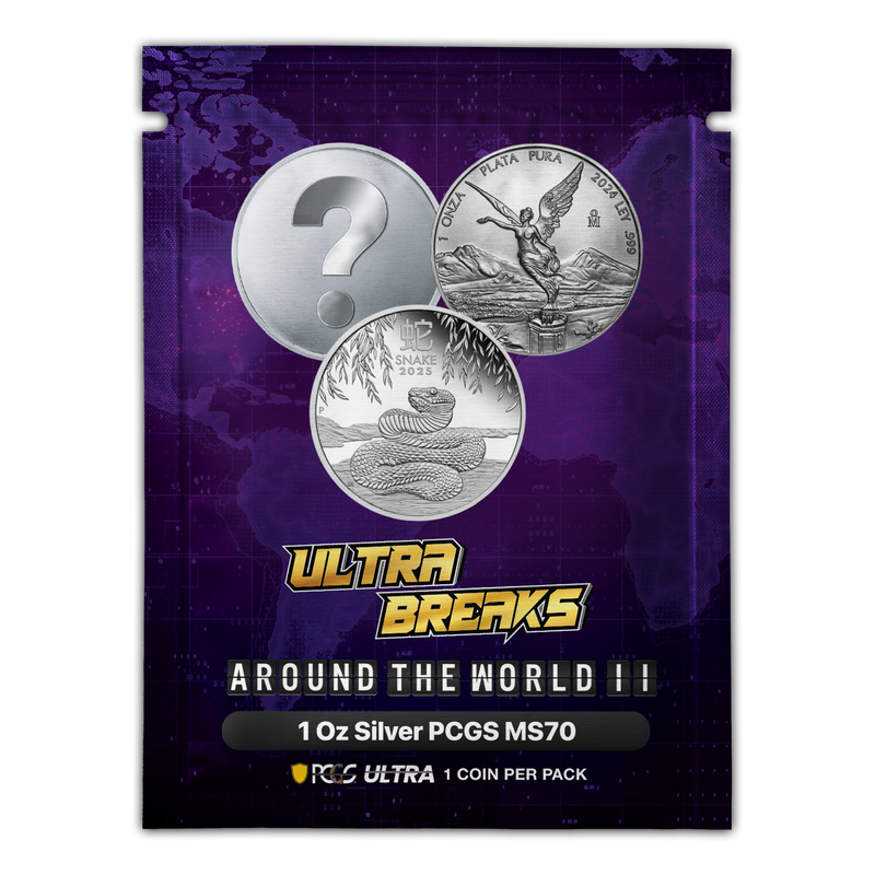 UltraBreaks Around the World II: featuring 1 oz Silver and Gold Chase Coins