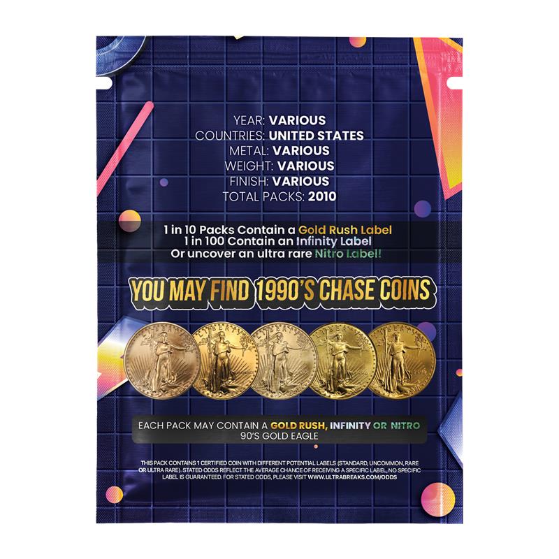 UltraBreaks Saved by the 90s Silver Eagle NGC Certified