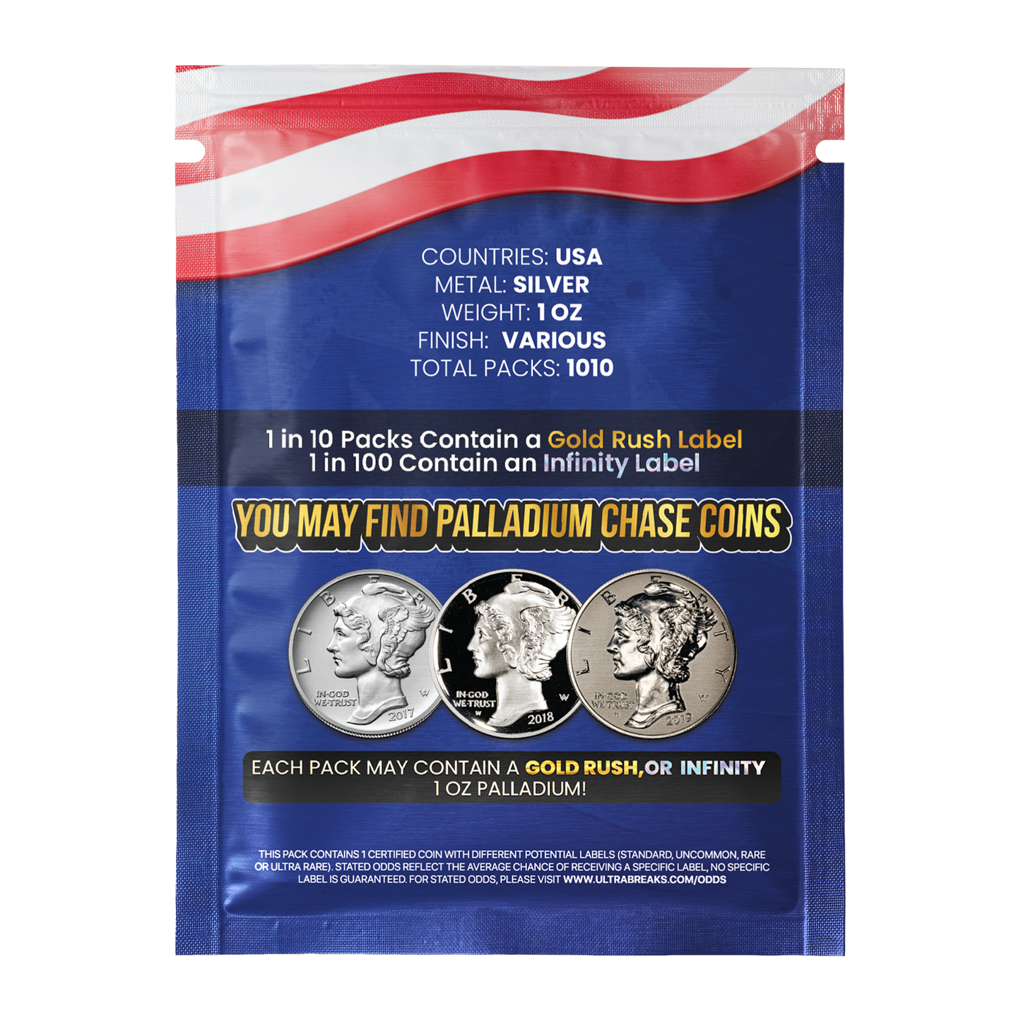 UltraBreaks: 1 oz Silver America Special Edition