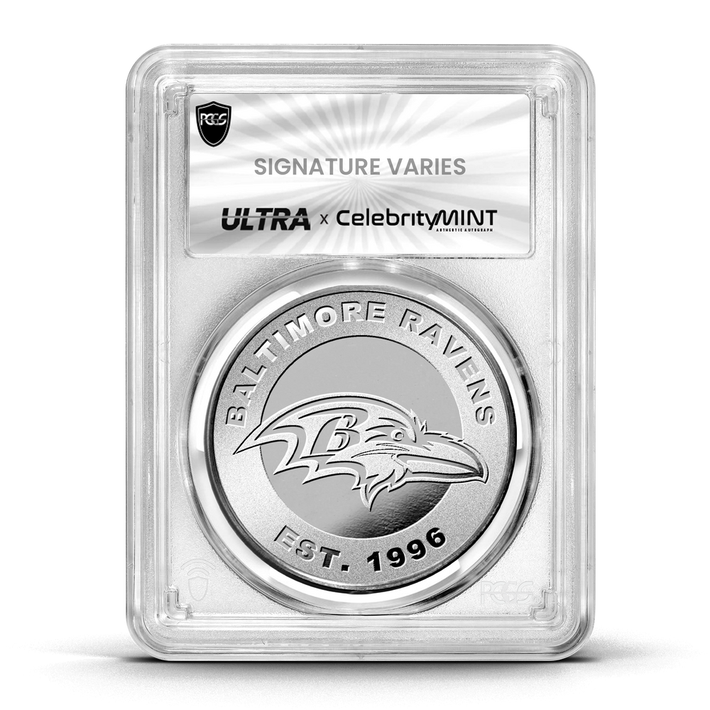 マニフォールド パッチーノ 278 silver hologram UltraBreaks x Celebrity Mint: NFL Hall of Fame Silver Series