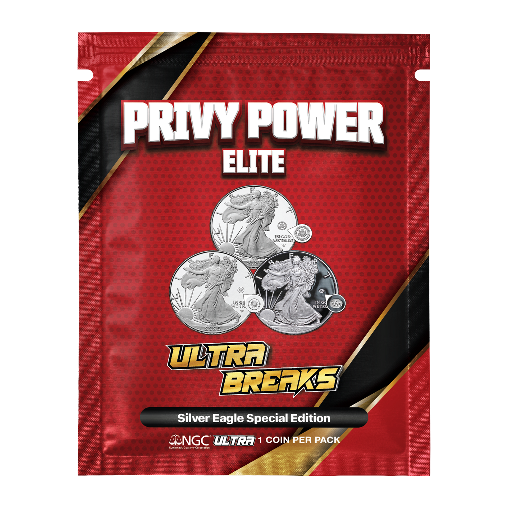 SUPERJUNIOR SUPERSHOW10 アプグレトレカ3/8 銀テ UltraBreaks Privy Power Elite: Silver Eagle Special Edition