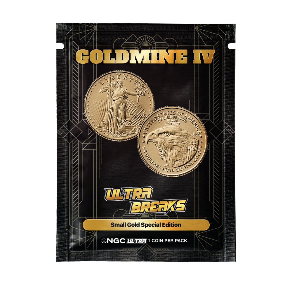 UltraBreaks Goldmine IV Small Gold Edition | MS70 Gold Eagle