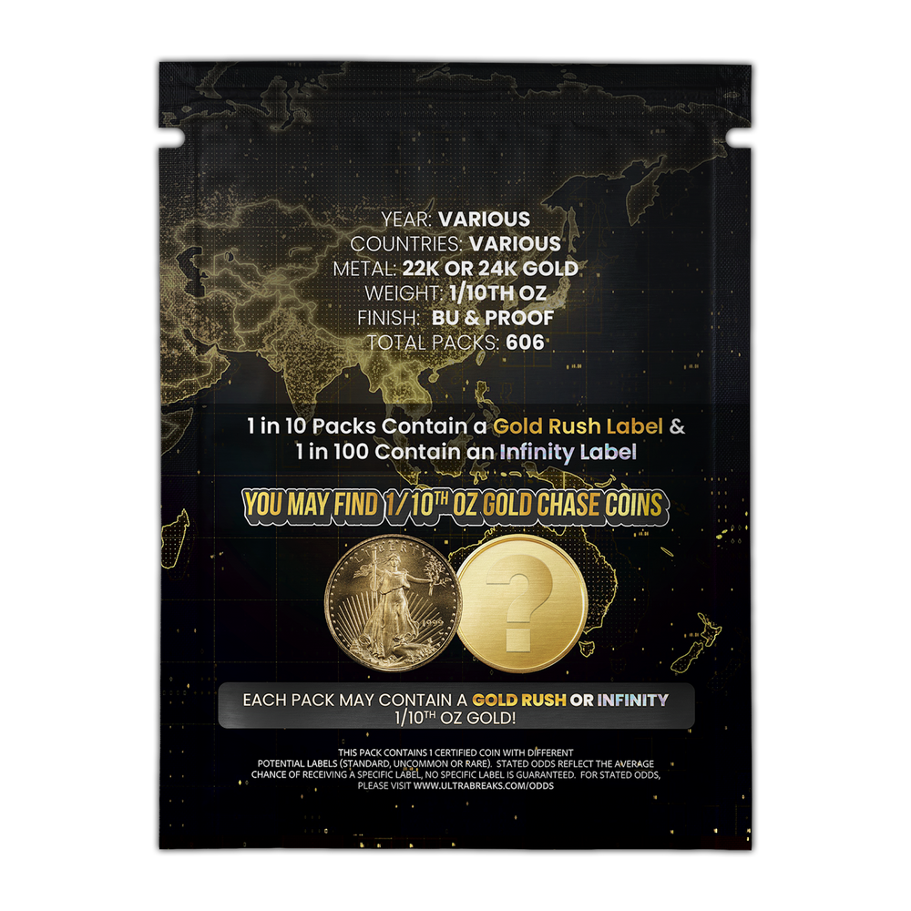 UltraBreaks Goldmine: Around the World + Golden Ticket Chance