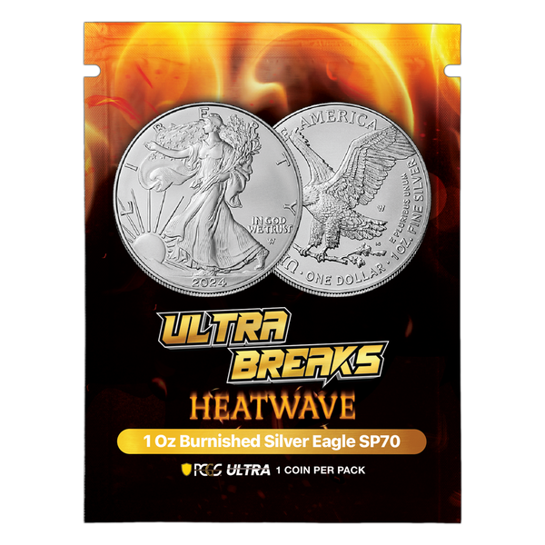 UltraBreaks Heatwave: featuring 1 oz Burnished Silver Eagle & Gold Chase Coins