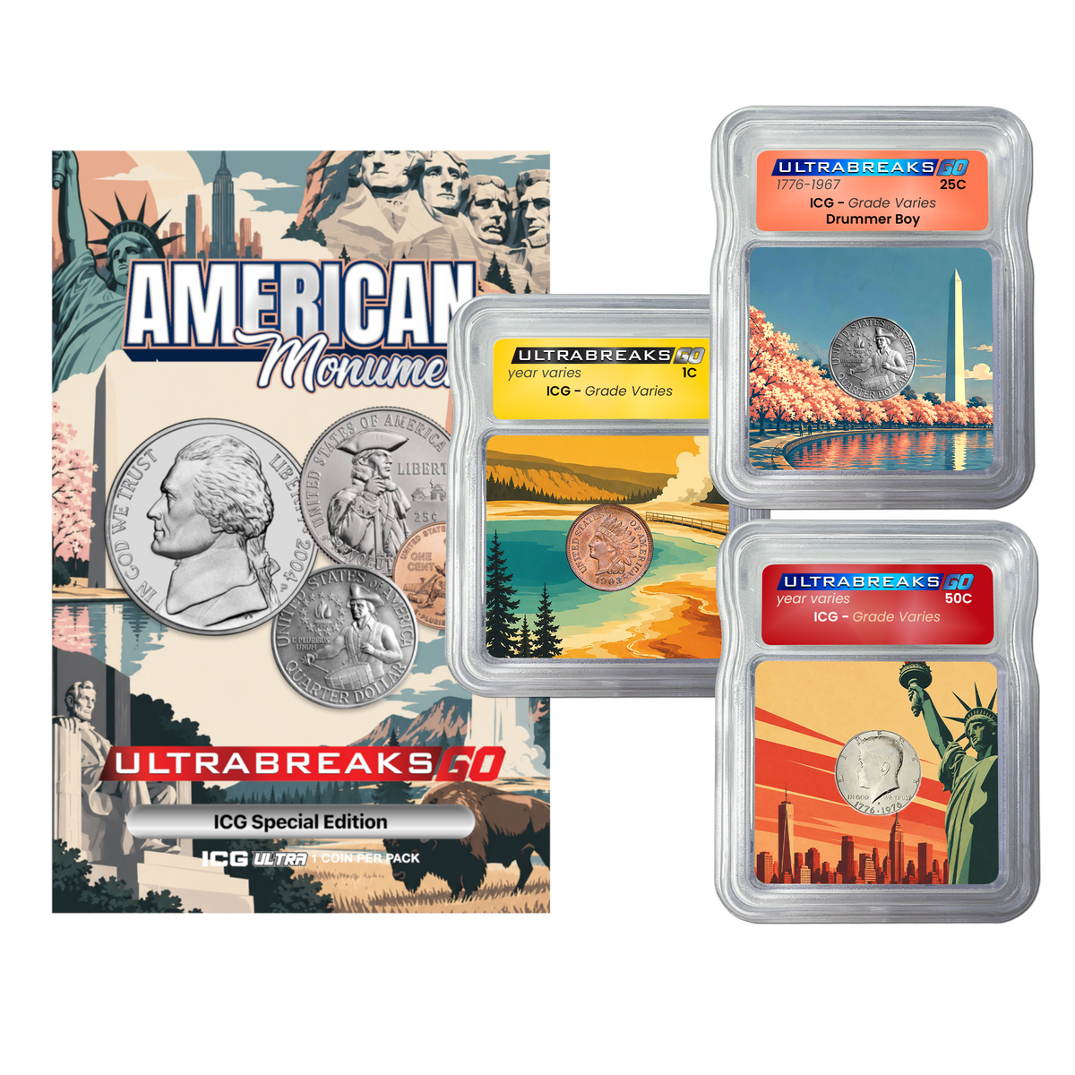 UltraBreaks Go: American Monuments